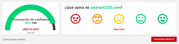 opiniones sobre jokerbet de un organismo que analiza la legitimidad de sitios web