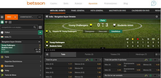 betsson apuestas