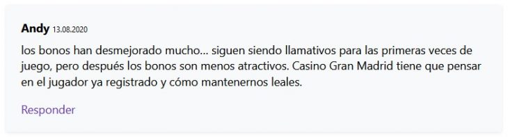 Opinión de un jugador acerca de esta casa de apuestas online