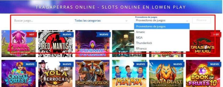 Todos los juegos a los que se puede jugar en Lowen Play