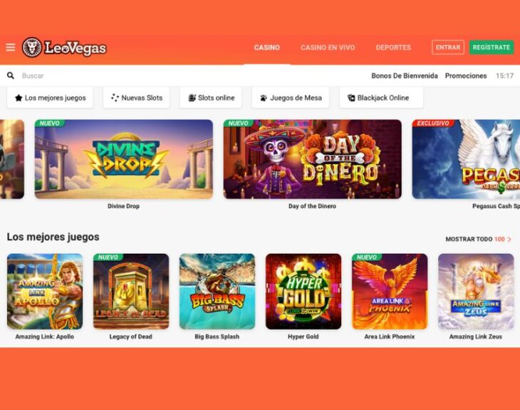 leovegas, uno de los mejores casinos online en España