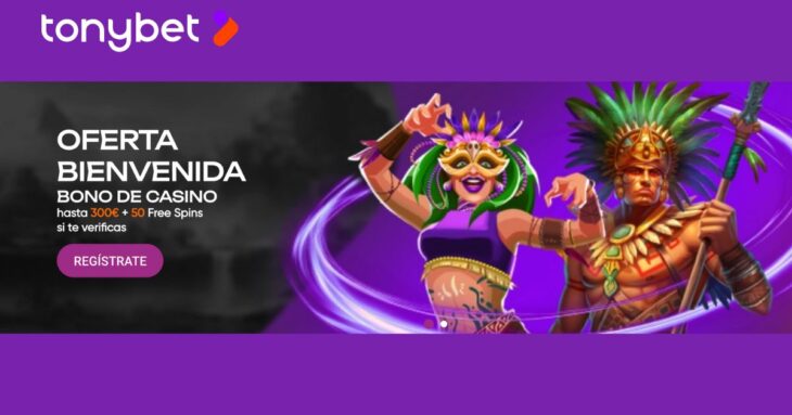Bono bienvenida Casino Tonybet