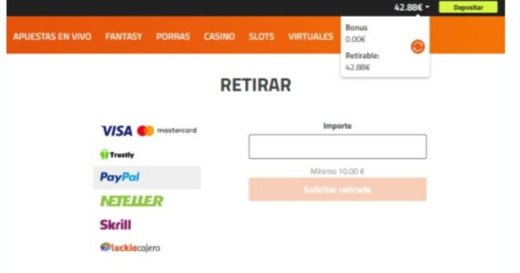luckia casino retirada instantanea