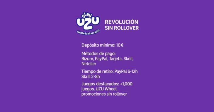características de PlayUZU casino