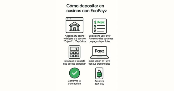 cómo depositar en casinos con ecoPayz 
