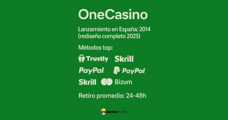 descripción del nuevo casino One Casino