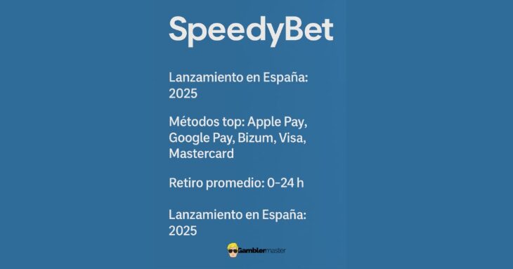 descrición del nuevo casino Speedy Bet