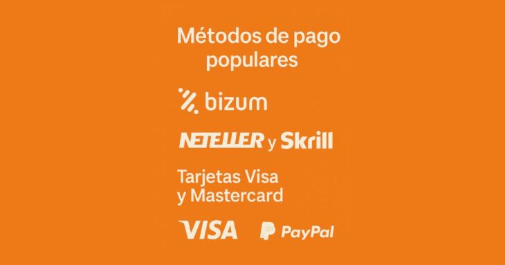 metodos de pago populares para casinos online en España