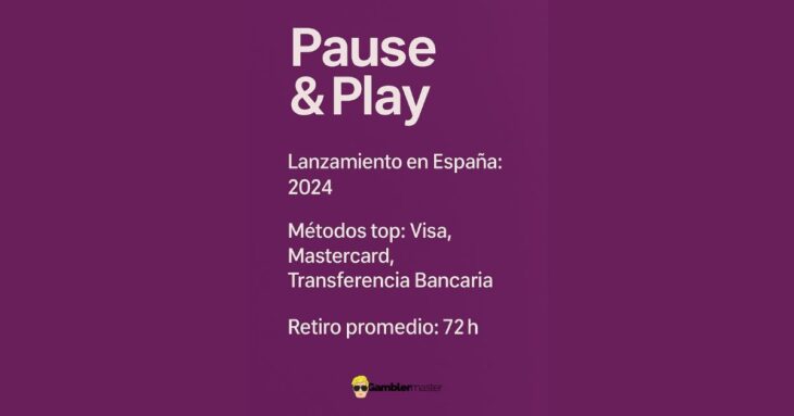 puntos clave del casino nuevo Pause and play
