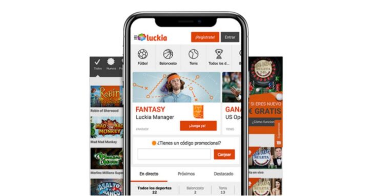 app de apuestas deportivas Luckia