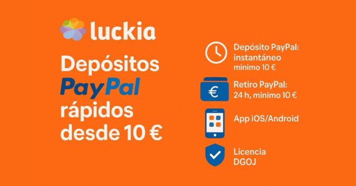 luckia casa de apuestas con PayPal