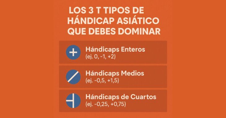 3 tipos de handicap asiático