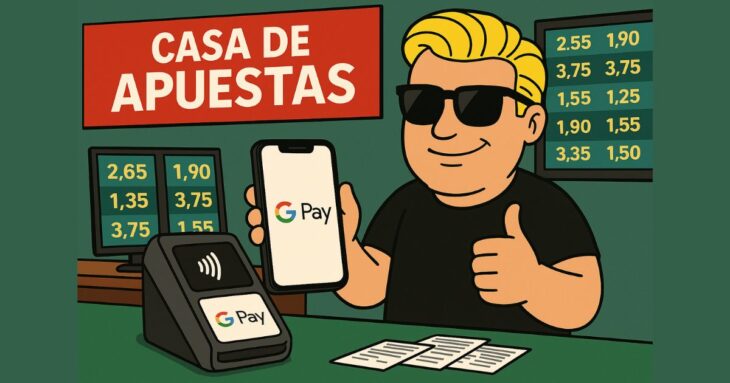 casas de apuestas con Google Pay