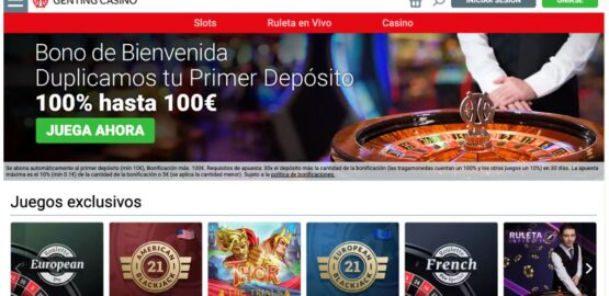 vista de genting casino