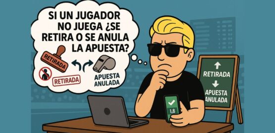 ¿Que pasa con mi apuesta si el jugador no juega o se retira? Guía por deportes