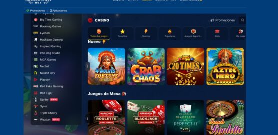 vista de Marathonbet casino