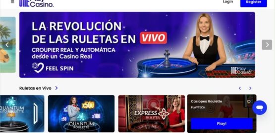vista de OnePlay casino